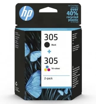 Cartucho de Tinta HP 305 pack - Negro/Tricolor