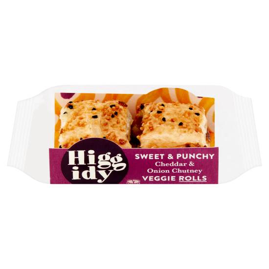 Higgidy Cheddar & Onion Chutney Veggie Rolls (54g)