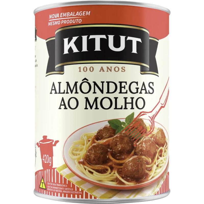 Kitut almôndegas mista ao molho (420g)