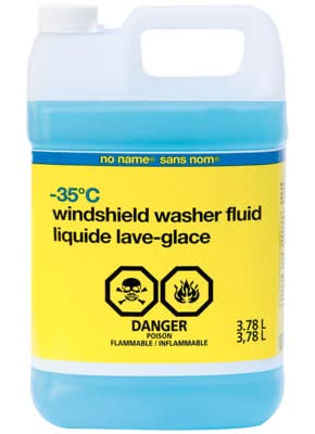 No name liquide lave-glace - windshield washer fluid