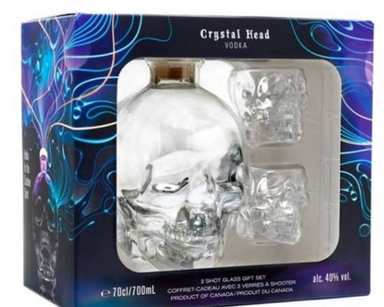 Crystal Head x Alien Head Collab Combo (Alien Chrome & Green, Crystal –  3brothersliquor