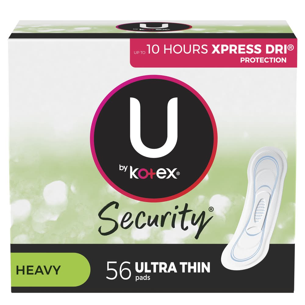 U by Kotex Heavy Ultra Thin Pads (0.9 lbs)