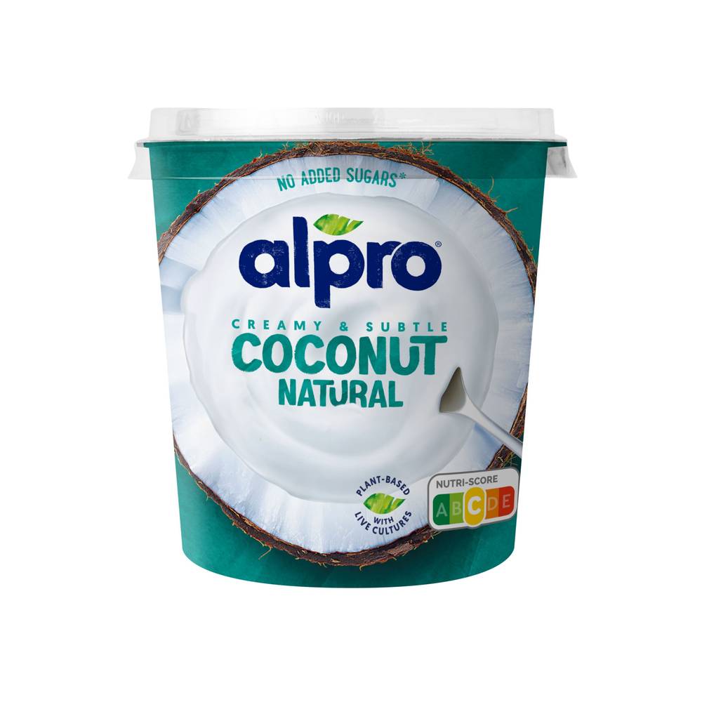 Coconut natural yogur a base de coco · Alpro (350 g)