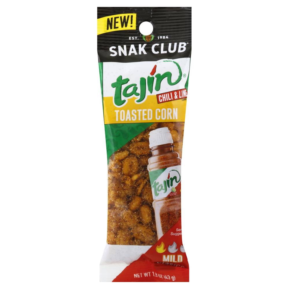 Snak Club Toasted Corn Nuts, Tajin Chili & Lime (1.5 oz)