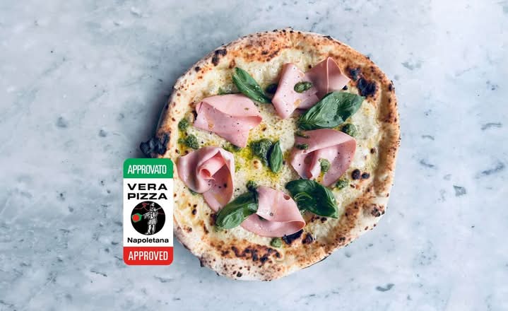 Pizza La Mortadella Pesto
