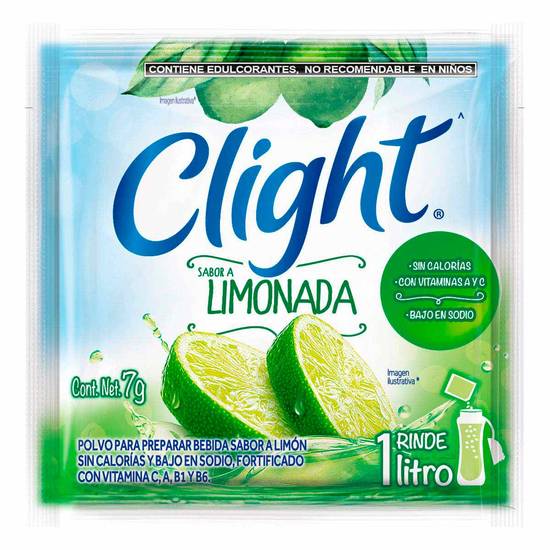 Clight polvo para bebida sabor a limonada (sobre 7 g)