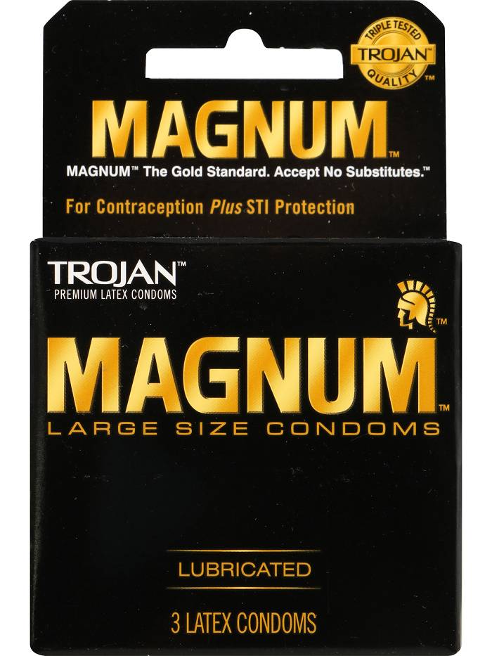 Trojan Magnum Lube 3ct