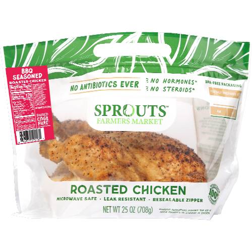 Sprouts BBQ Seasoned Roasted Chicken