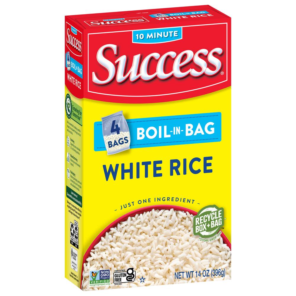 Success Boil-In-Bag White Rice (14 oz)