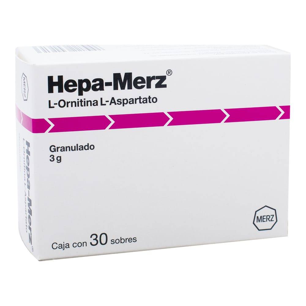 Merz pharma hepa-merz granulado 3 g (30 piezas)