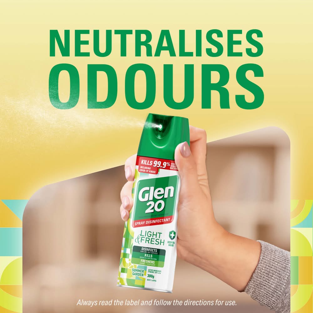 Glen 20 Summer Garden Disinfectant Spray (300g)