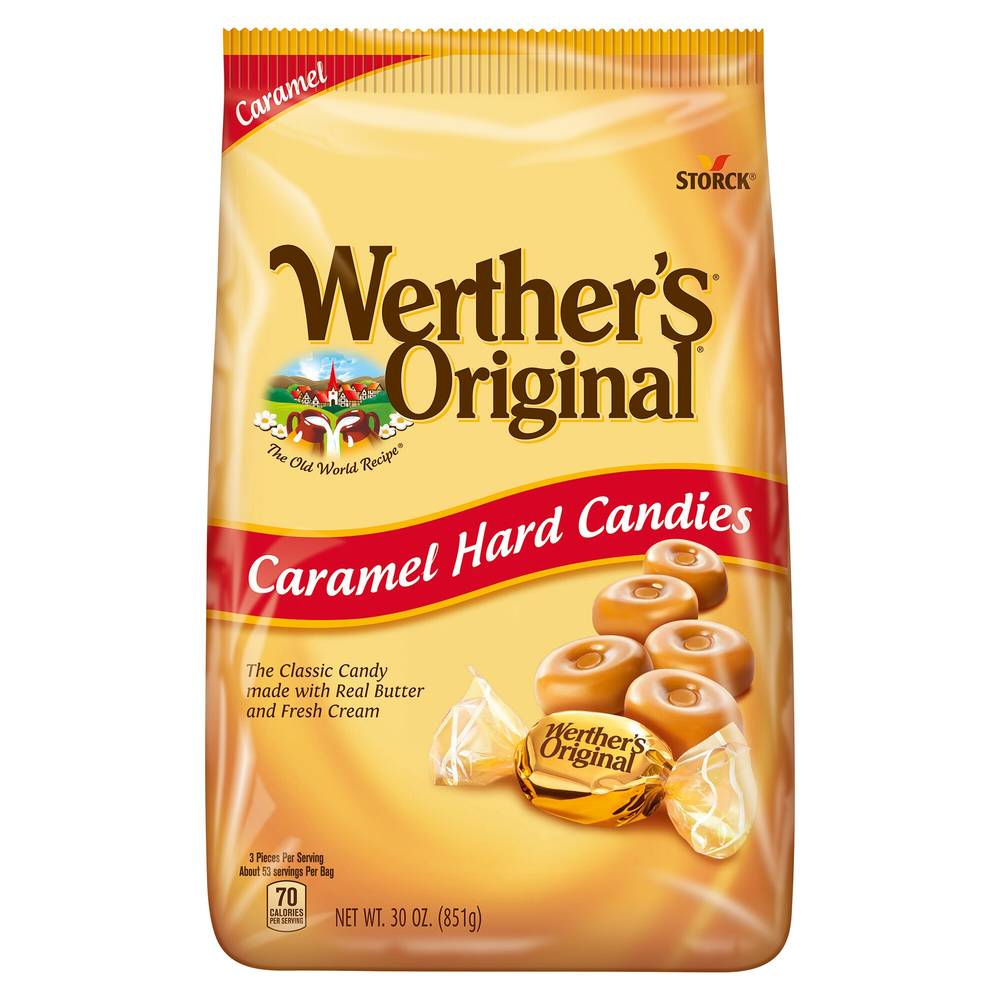 Werther's Original Caramel Hard Candy, 34 OZ