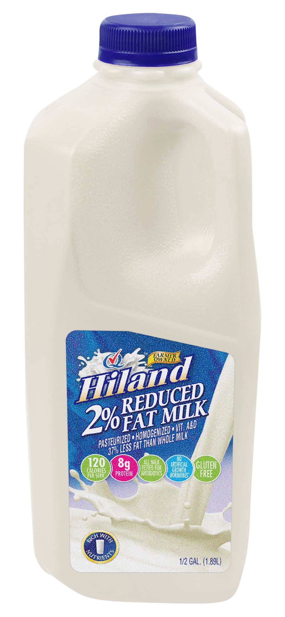 Hiland 2% Reduced Fat Milk (1.89 L)