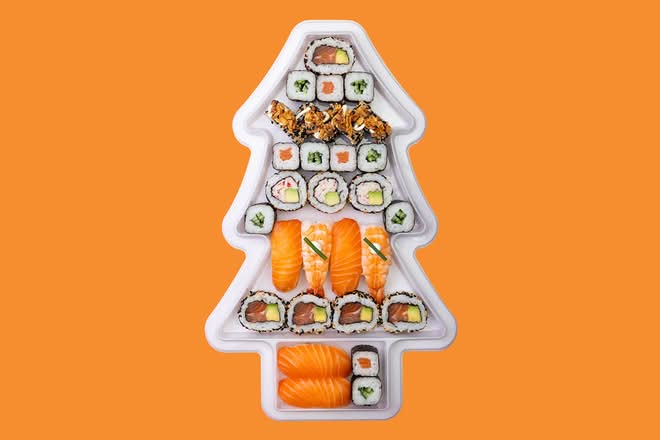 Seafood Christmas Platter