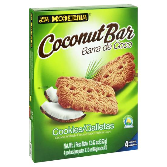 La Moderna Coconut Bar Cookies