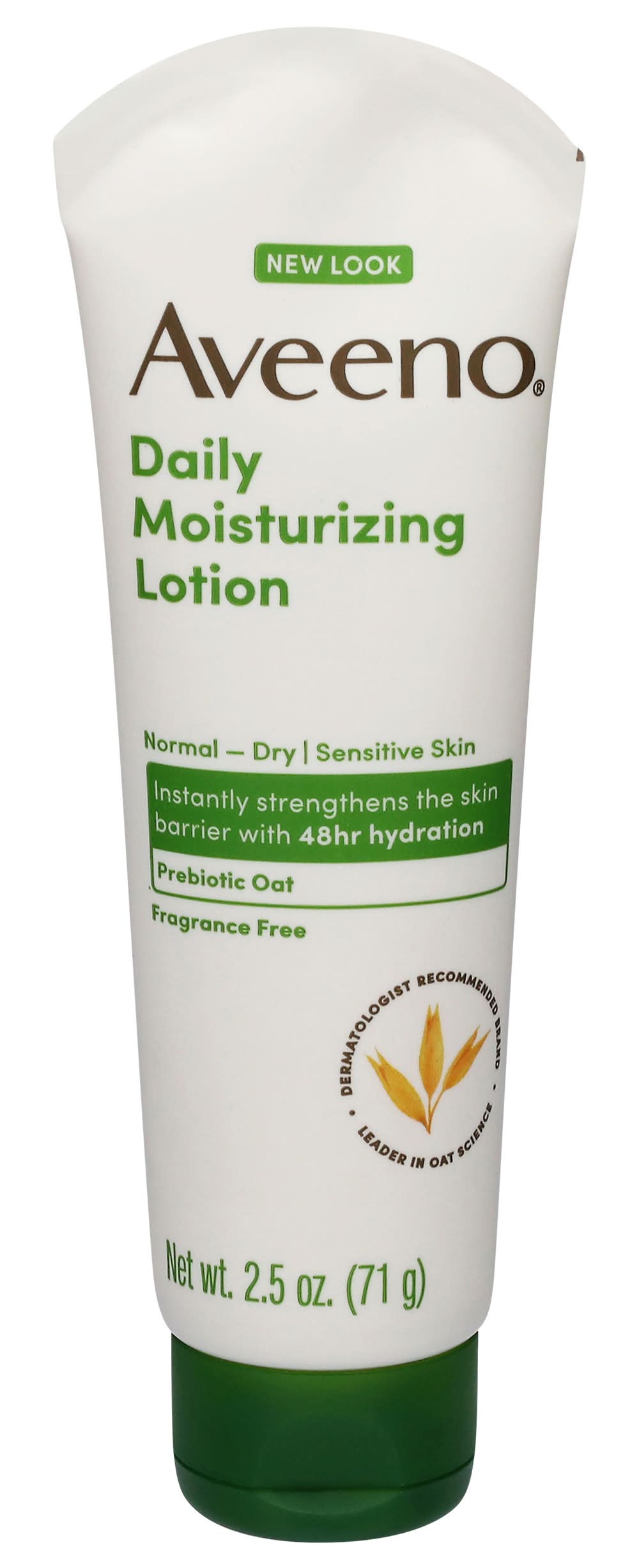 Aveeno Daily Moisturizing Body Lotion Intensely Nourishes Dry Skin (2.5 oz)