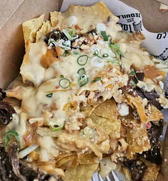 Asian Style Nachos