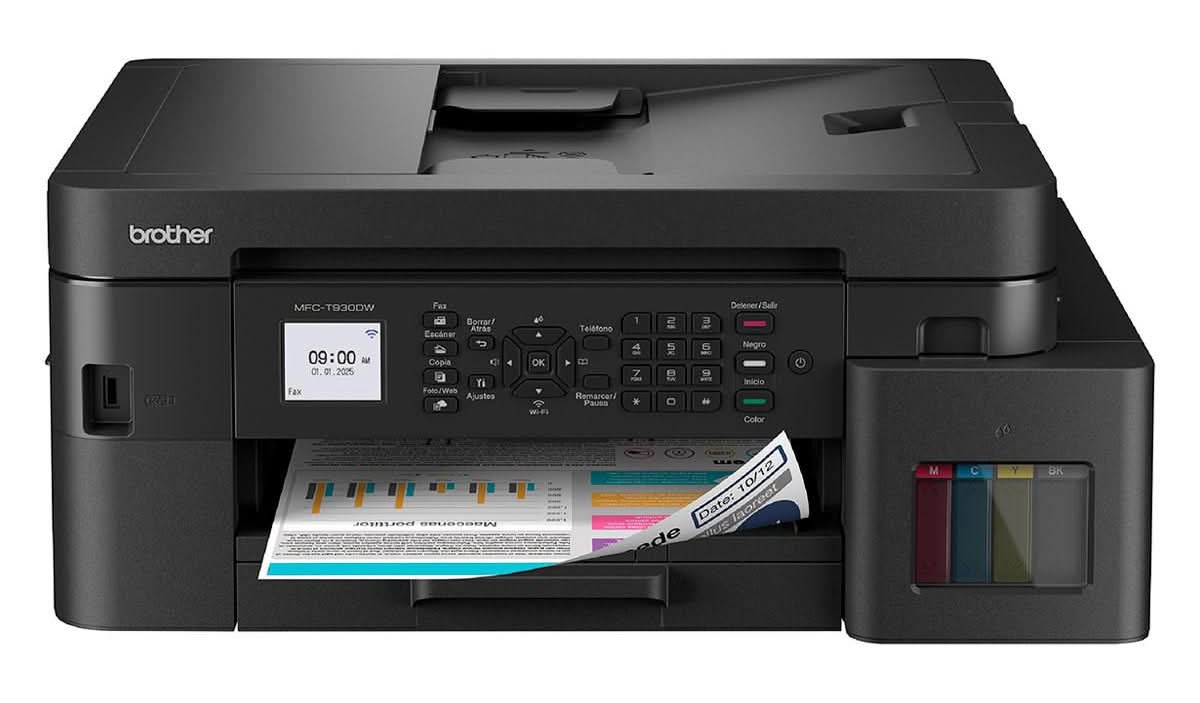 Brother · Inkbenefit tank impresora multifuncional de inyección tinta a color mfc-t930dw