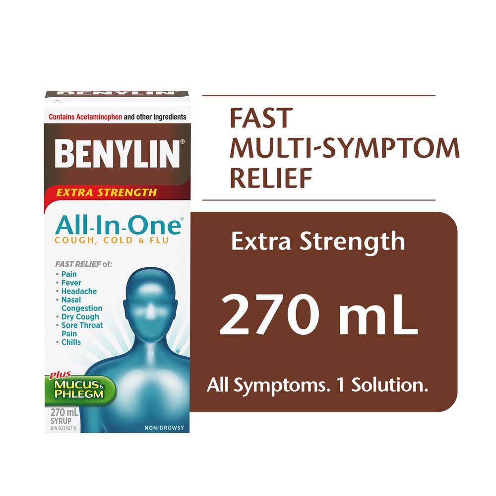 Benylin All-In-One, Liquid (270 g)