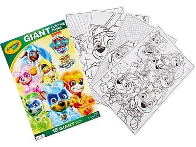 Crayola Paw Patrol Giant Coloring Pages