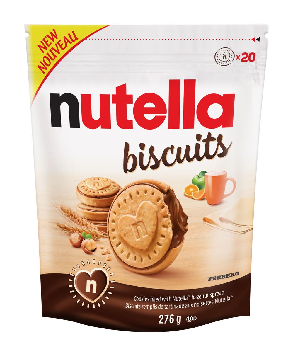 Nutella Biscuits, Hazelnut (276 g, 20 ct)