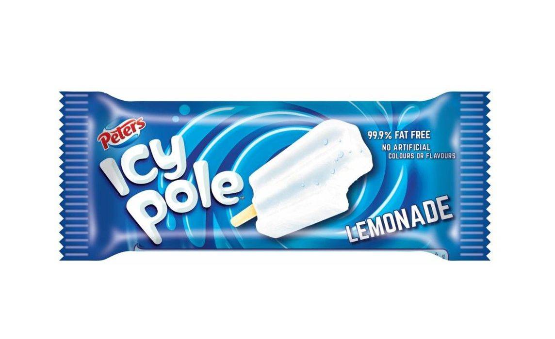 Peters Icy Pole Lemonade Ice Block 75mL