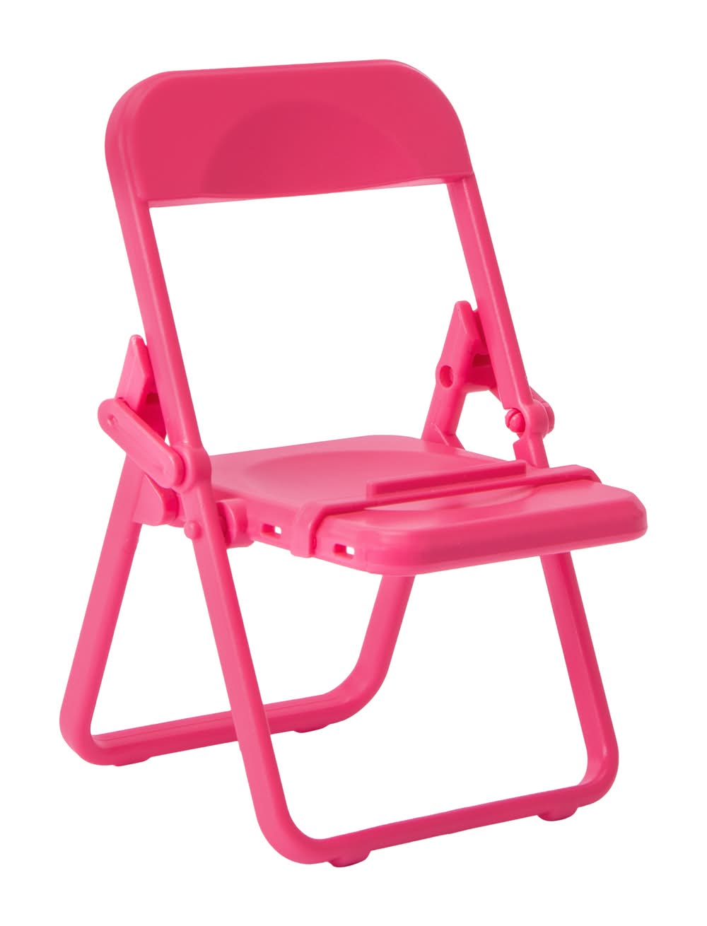 Foldable Chair Phone Stand 3in x 4.17in Pink