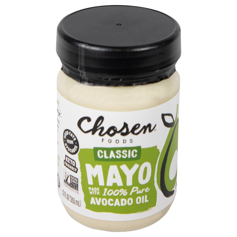 Chosen Foods Avocado Oil Based Classic Mayo (12 fl oz)