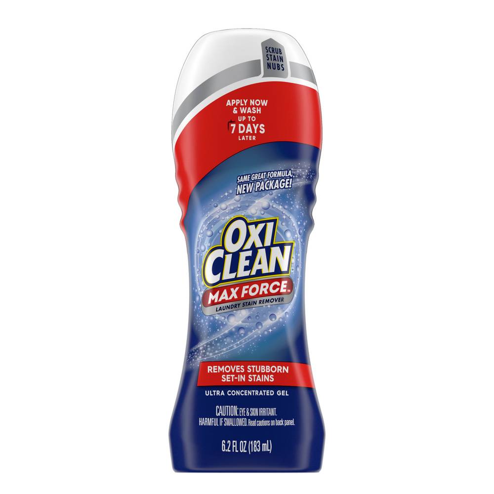 OxiClean Max Force Laundry Stain Remover Gel Stick (6.2 fl oz)