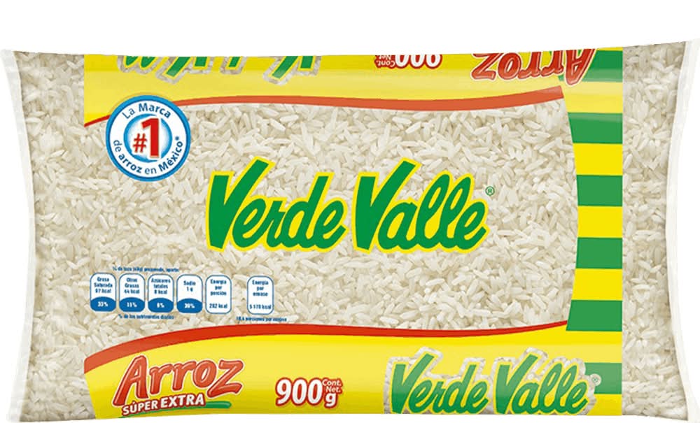 Verde Valle · Arroz blanco súper extra (900 g)