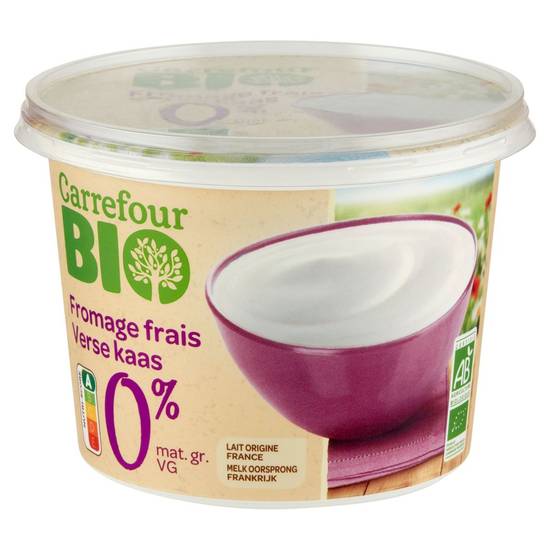Carrefour Bio Fromage Frais 0% Mat. Gr. 500 g