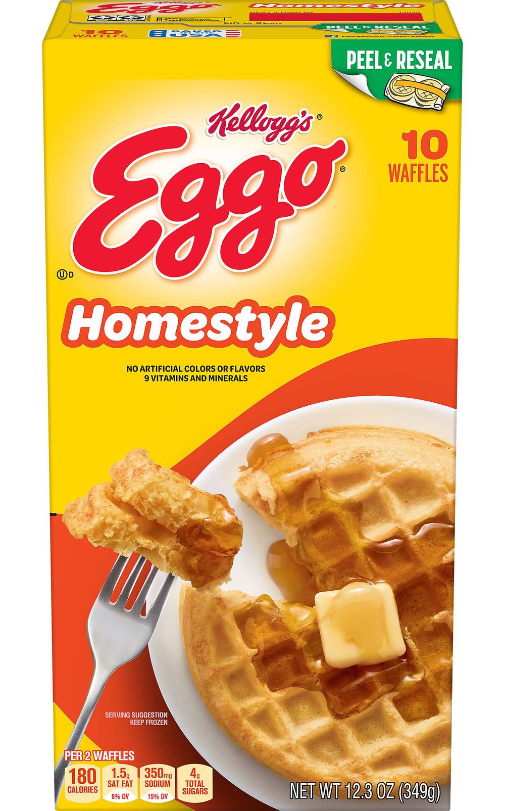 Eggo Homestyle Waffles (12.3 oz)