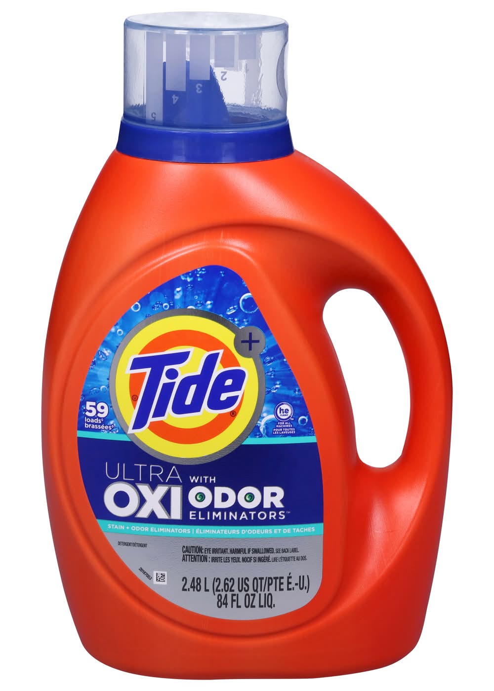 Tide Ultra Oxi With Odor Eliminators Liquid Laundry Detergent (84 oz)