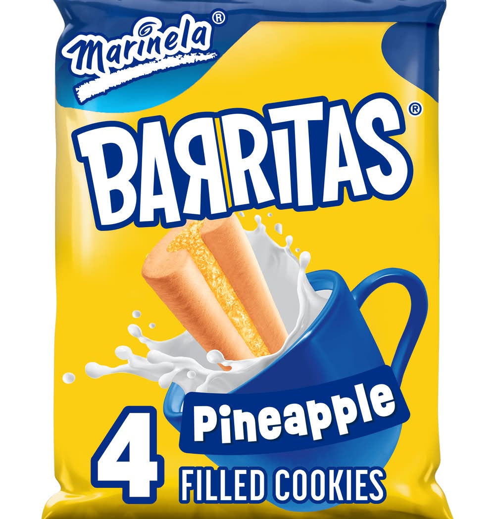 Marinela Barritas Pineapple Filled Cookies (3.9 oz)