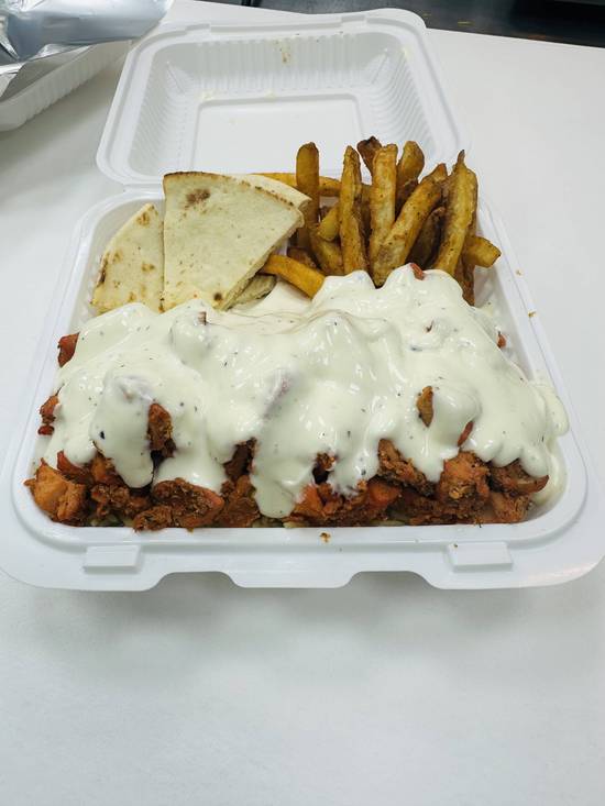 Chicken over rice platter (BOGO)