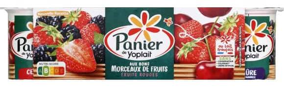 Yoplait - Panier yaourt aux fruits rouges, assorti (8 x 125g)