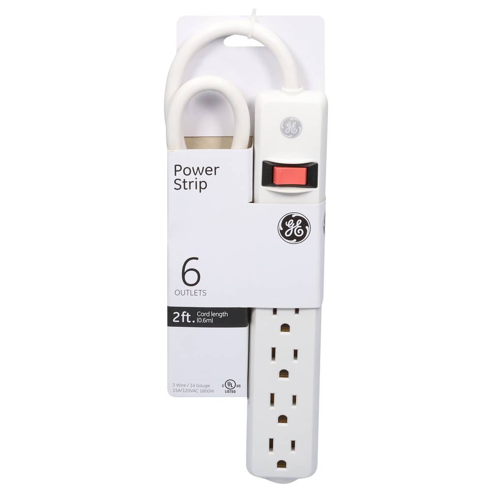 General Electric 2 ft General Purpose Power Strip