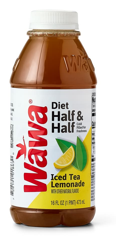 Wawa Half & Half Diet Iced Tea, Lemonade (16 fl oz)