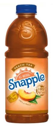 Snapple Peach Tea 32oz Bottle