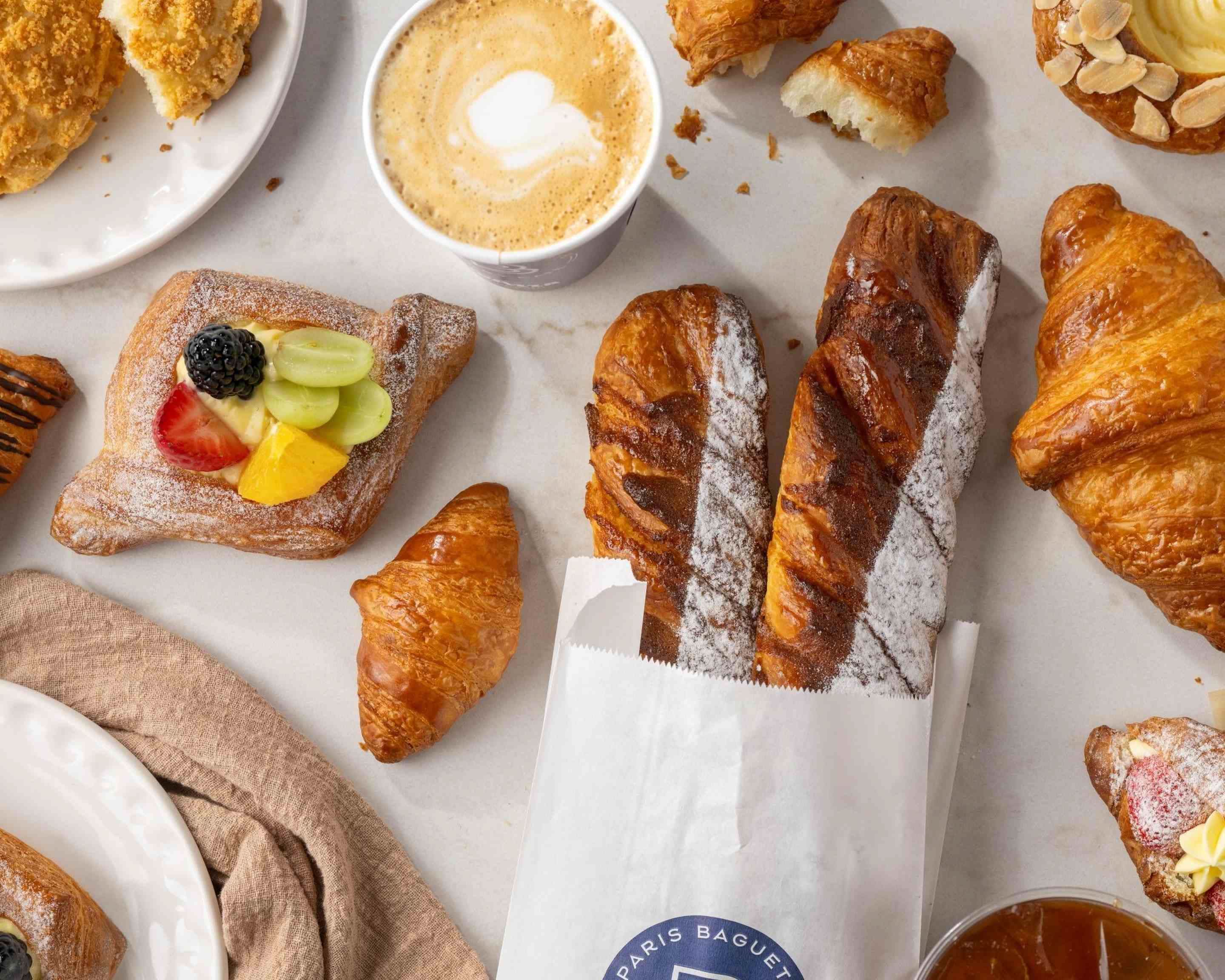 Free item on $40+ at Paris Baguette