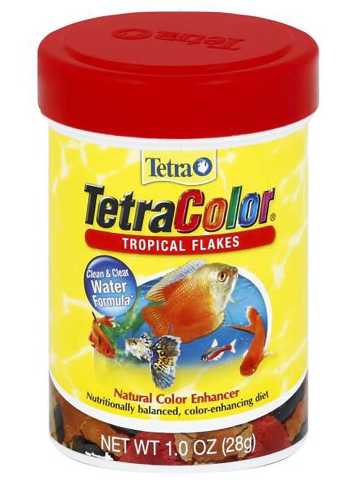 Tetracolor Tropical Fish Food Flakes (1 oz)