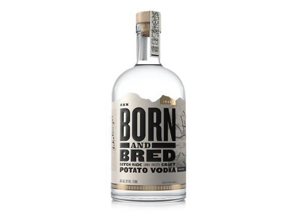 Born and Bred Vodka (750ml bottle)