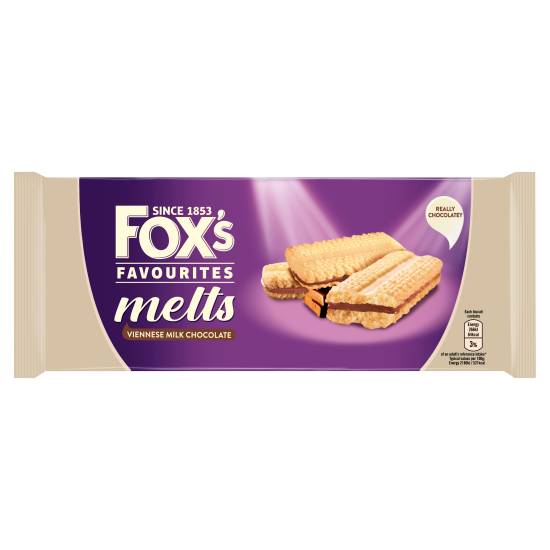Fox's Favourites Melts Viennese Chocolate ( milk chocolate)