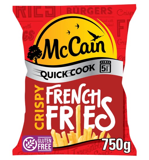 McCain Quick Cook Crispy French Fries (750g)