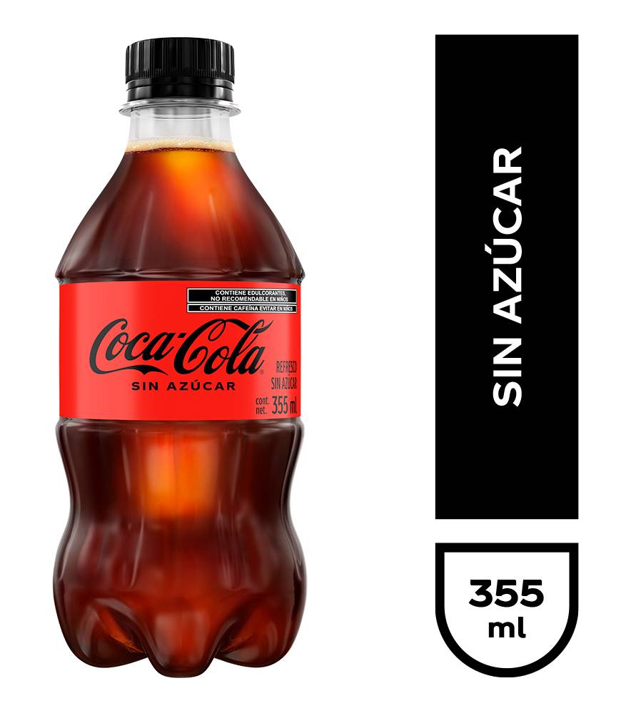 Coca-Cola · Refresco sin azúcar, cola (355 ml)