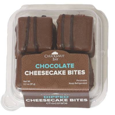Chocolate Cheesecake Bites 4 Count - 3.2 Oz