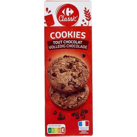Carrefour Classic' - Cookies (tout chocolat)