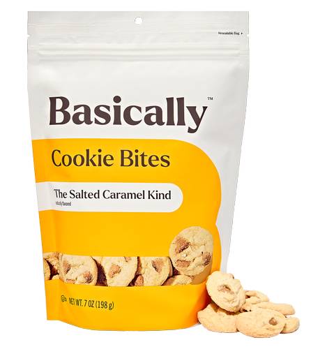 Basically Cookie Bites, Salted Caramel (7 oz)