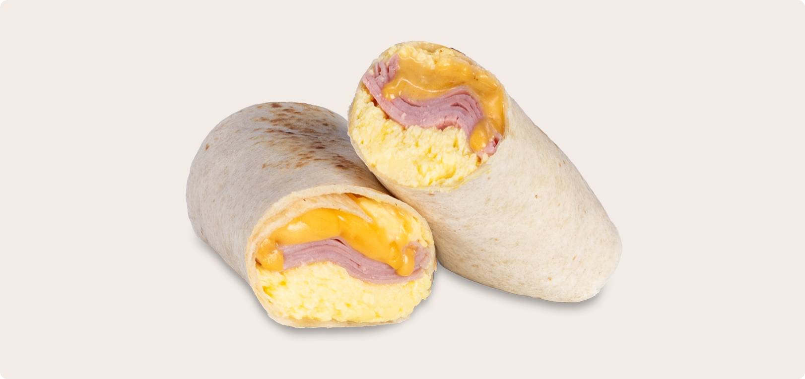 Ham, Egg & Cheese Burrito