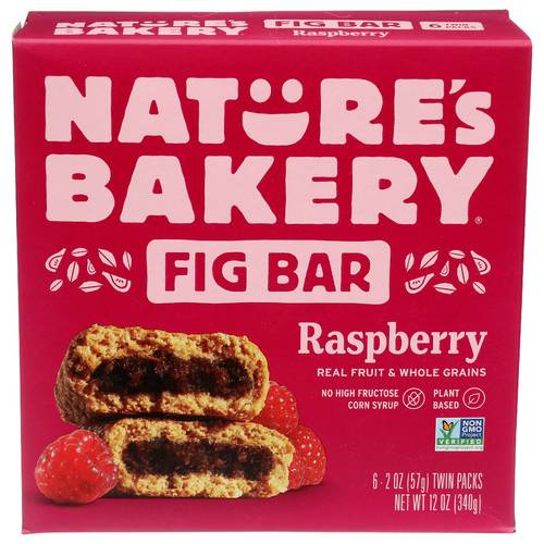 Nature's Bakery Whole Wheat Raspberry Fig Bars